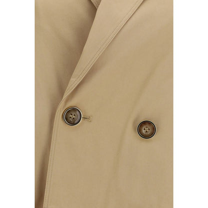PINKO Beige Cotton Trench Coat
