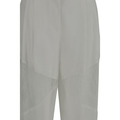 PINKO White Polyester Casual Pants