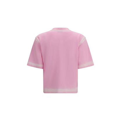 Off-White Multicolor Cotton T-Shirt