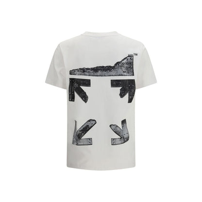 Off-White White Cotton T-Shirt