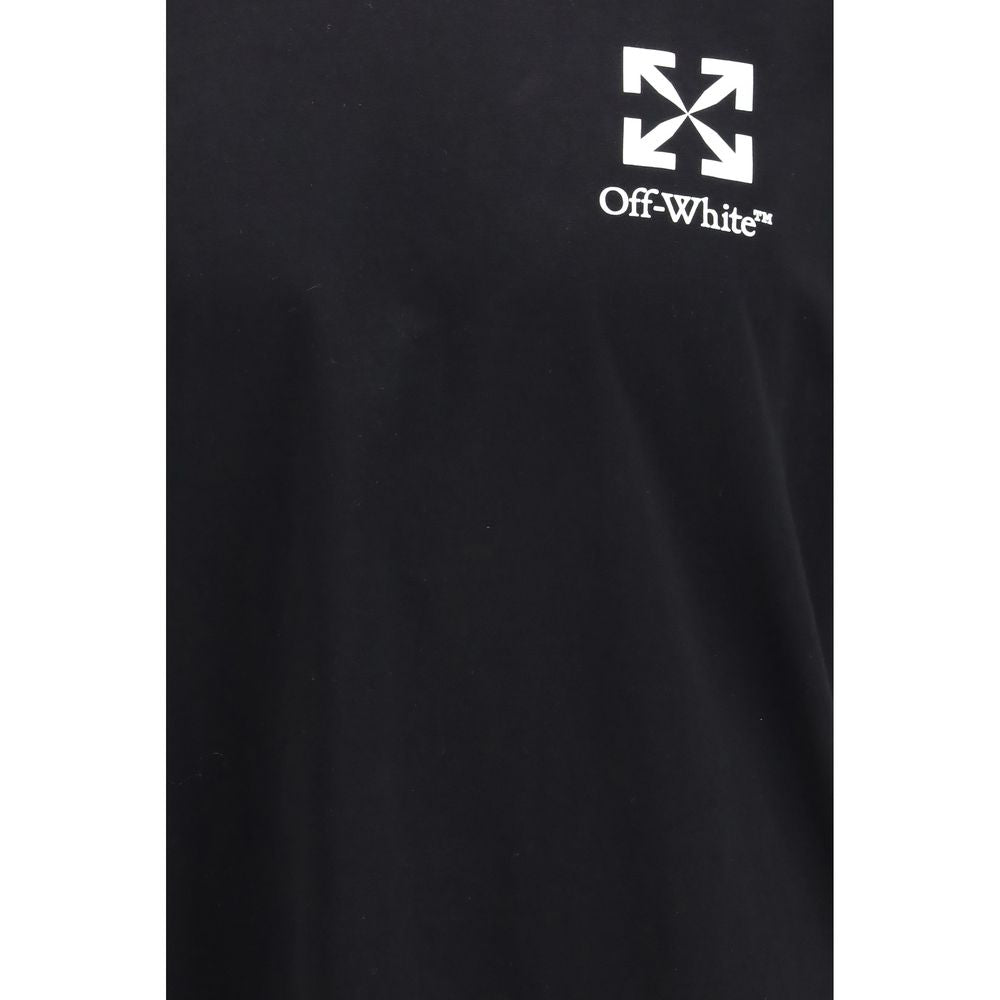 Off-White Black Cotton T-Shirt