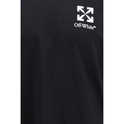 Off-White Black Cotton T-Shirt