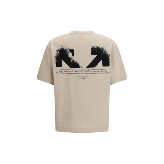 Off-White Beige Cotton Sportswear
