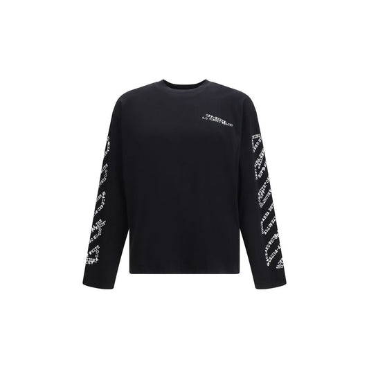 Off-White Black Cotton Sportswear