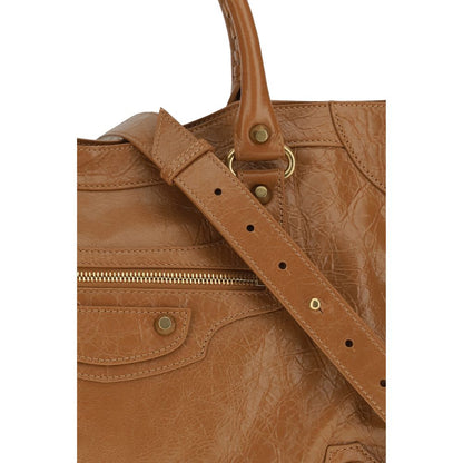 Balenciaga Beige Lamb Ovis Aries Aries Handbag