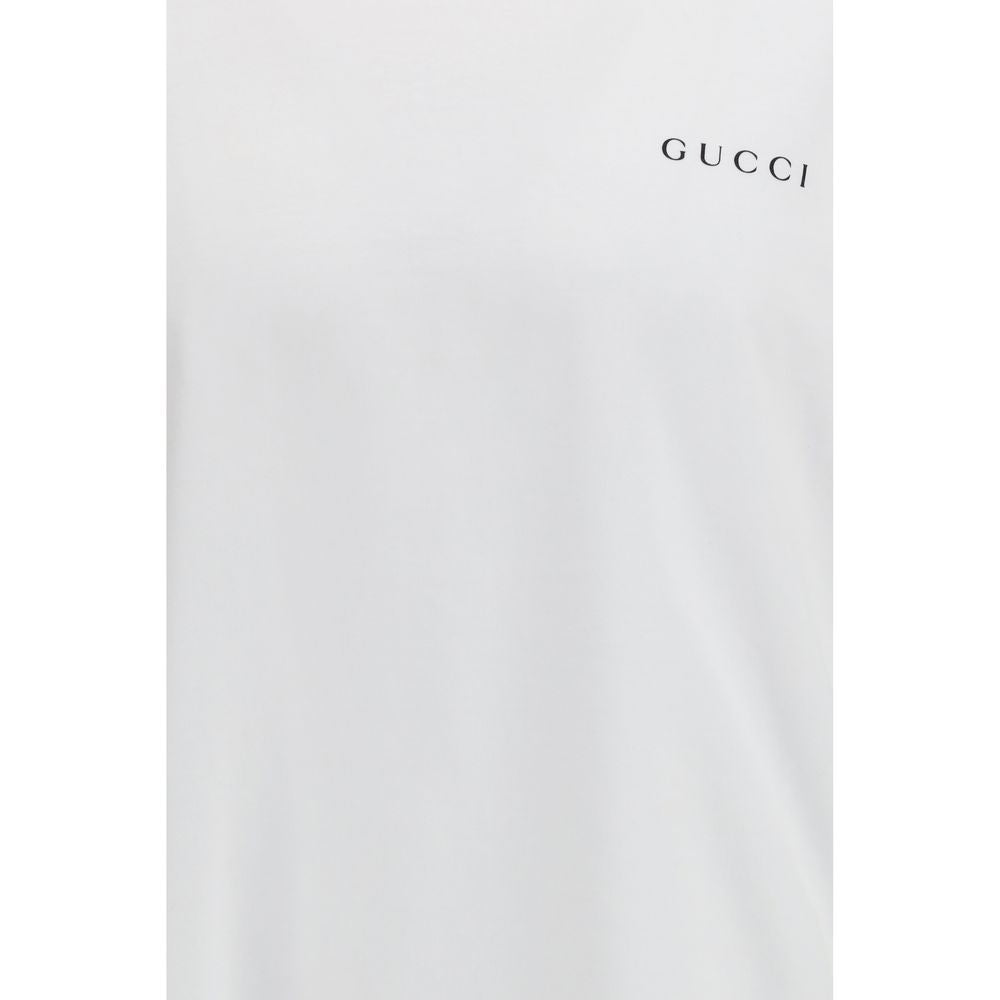 Gucci White Cotton T-Shirt