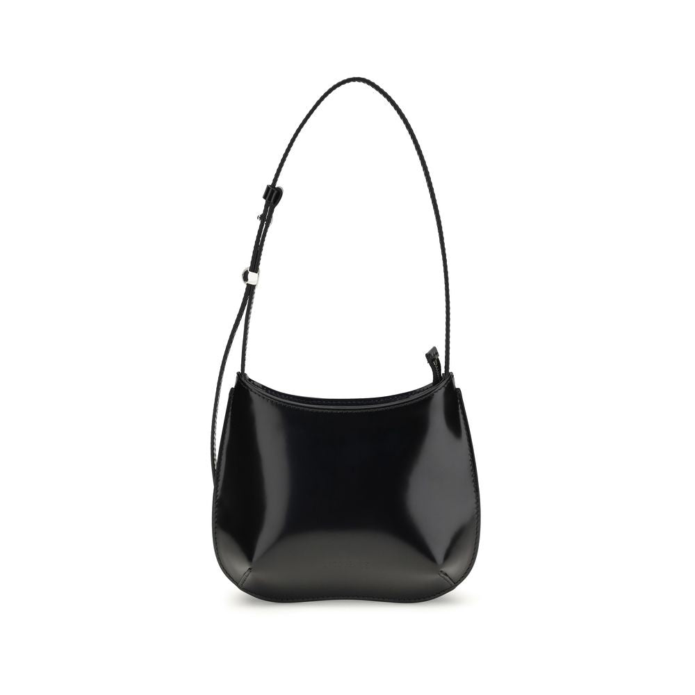 Jacquemus Black Calf Leather Bos Taurus Shoulder Bag