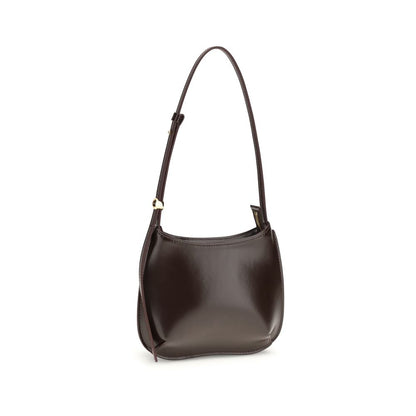 Jacquemus Brown Calf Leather Bos Taurus Shoulder Bag