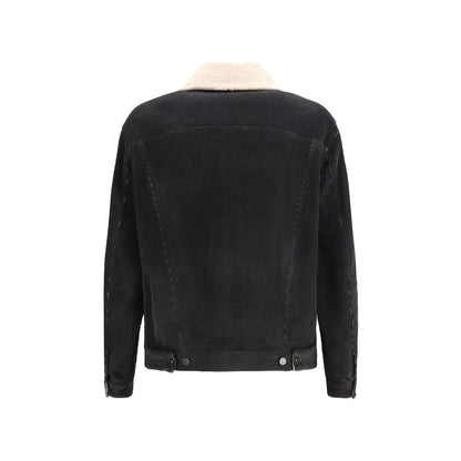 Fendi Brown Cotton Denim Jacket