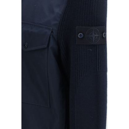 Stone Island Blue Cotton Clothing