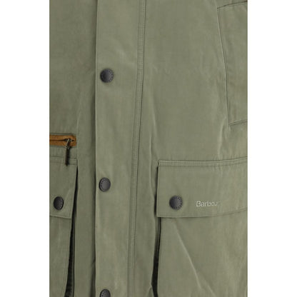 Barbour Bicolor Cotton Biker Jacket