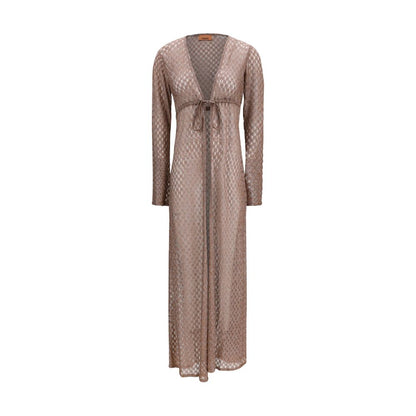 Missoni Brown Viscose Casual Dress