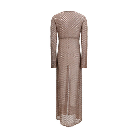 Missoni Brown Viscose Casual Dress