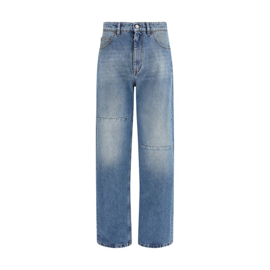 MM6 Blue Cotton Jeans Denim