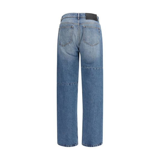 MM6 Blue Cotton Jeans Denim