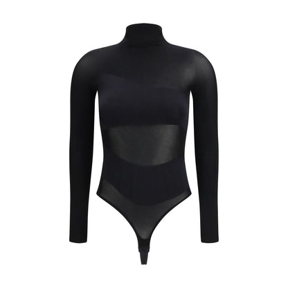 Wolford Black Polyamide Bodysuit