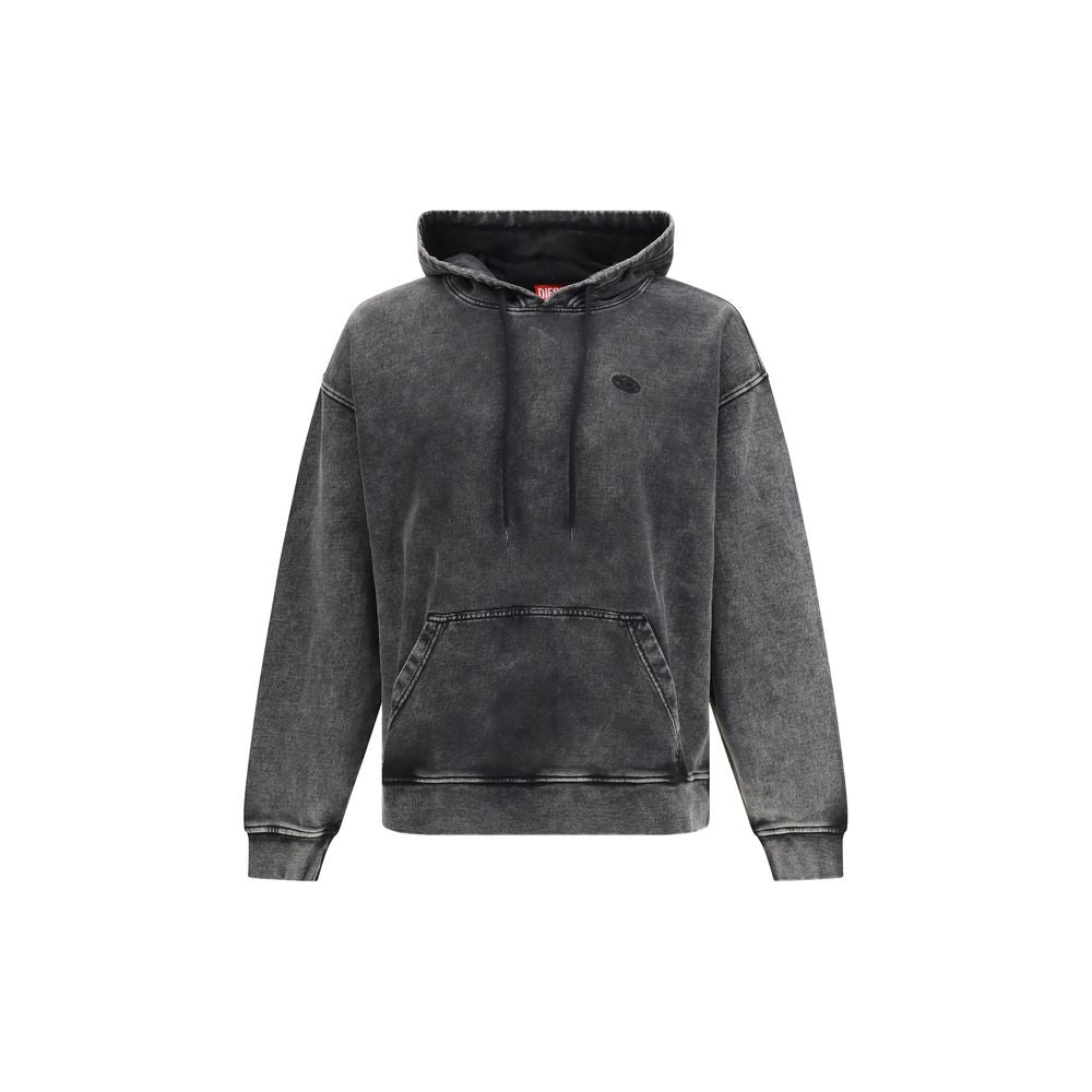Diesel Black Cotton Sweatshirt