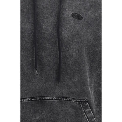 Diesel Black Cotton Sweatshirt