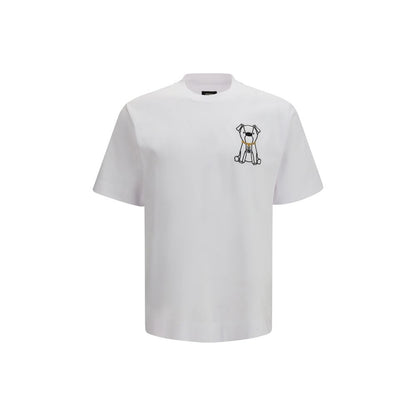 Fendi White Cotton T-Shirt