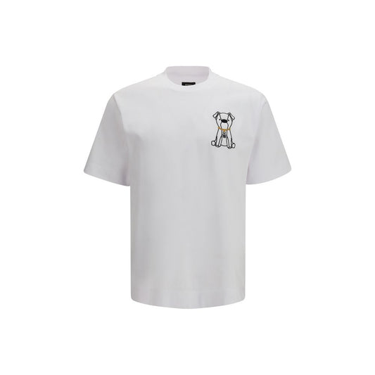 Fendi White Cotton T-Shirt