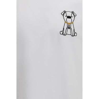 Fendi White Cotton T-Shirt