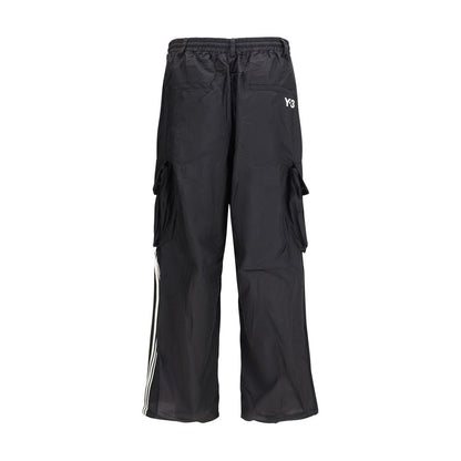 Y-3 Black Polyamide Cargo Pants