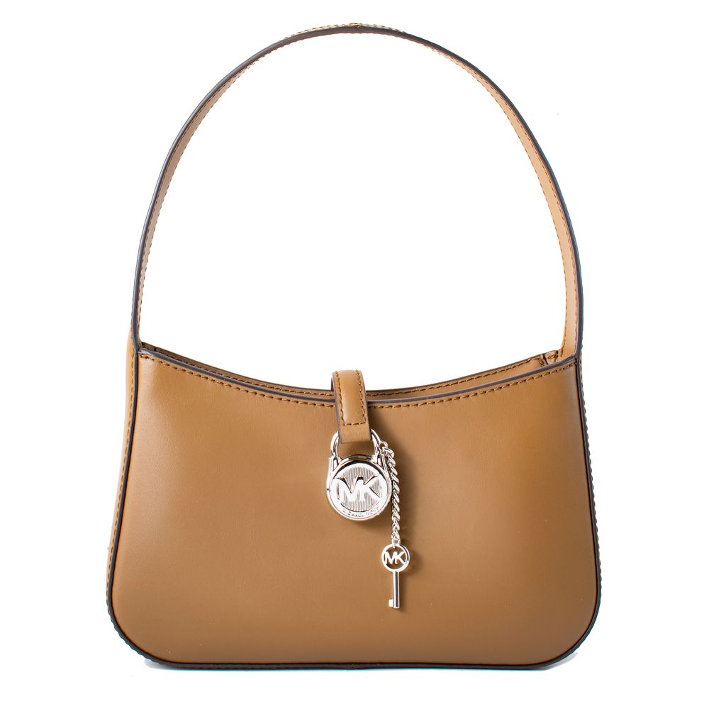 Michael Kors Brown Leather Shoulder Bag