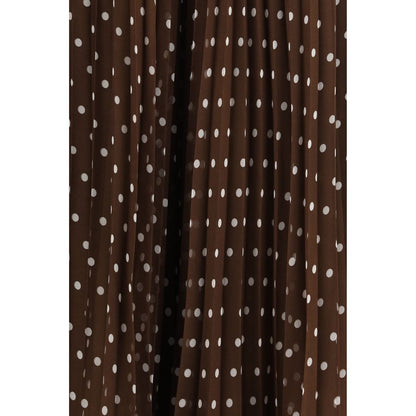 P.A.R.O.S.H. Brown Polyester Long Skirt