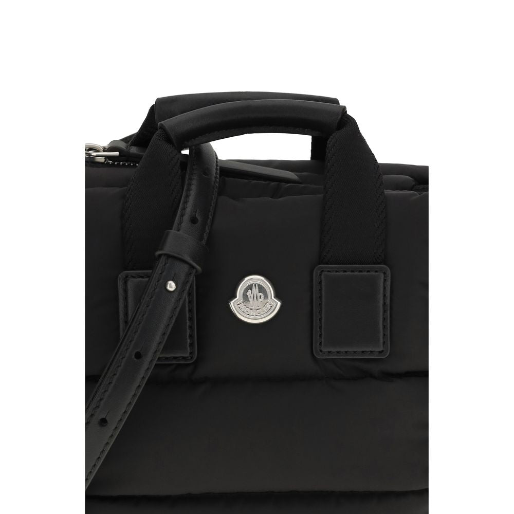 Moncler Black Goose Down Shoulder Bag