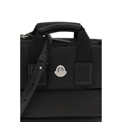 Moncler Black Goose Down Shoulder Bag