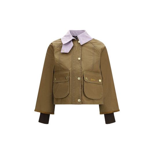 Barbour Beige Cotton Coat