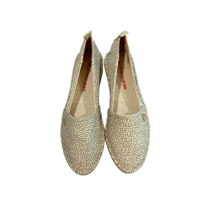 Borbonese Green Textile Women Sandal