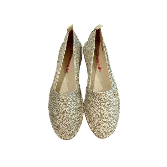 Borbonese Green Textile Women Sandal