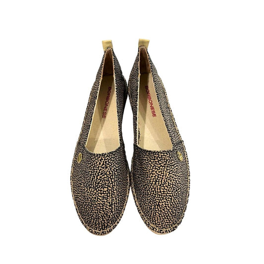 Borbonese Beige Textile Women Sandal