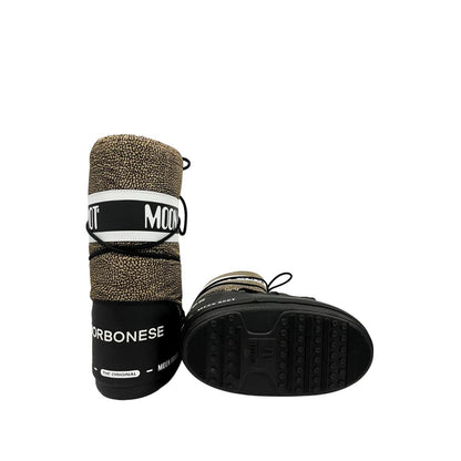 Borbonese Beige Textile Women Boot