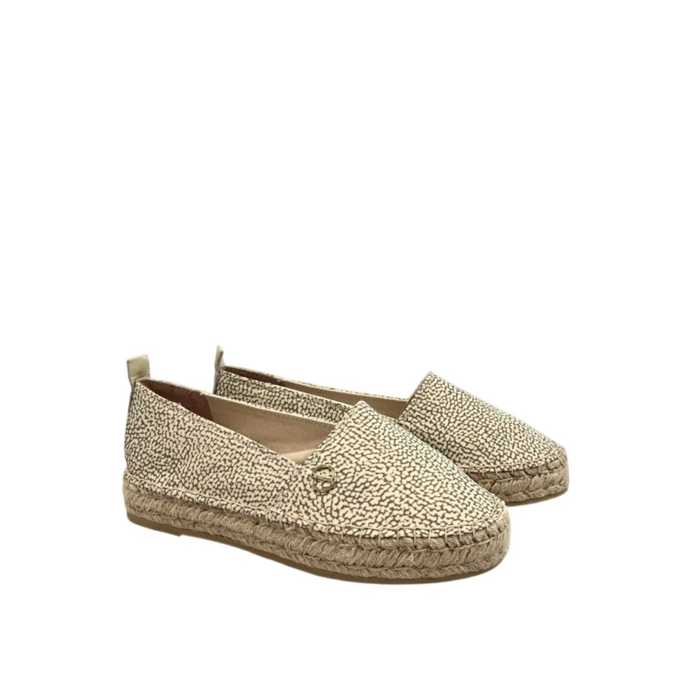 Borbonese Bicolor Fabric Sandal