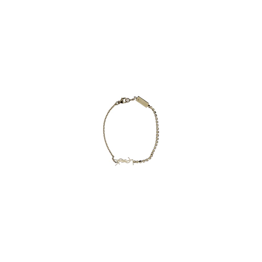 Saint Laurent Gold Brass Bracelet