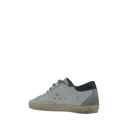 Golden Goose White Goatskin Sneakers