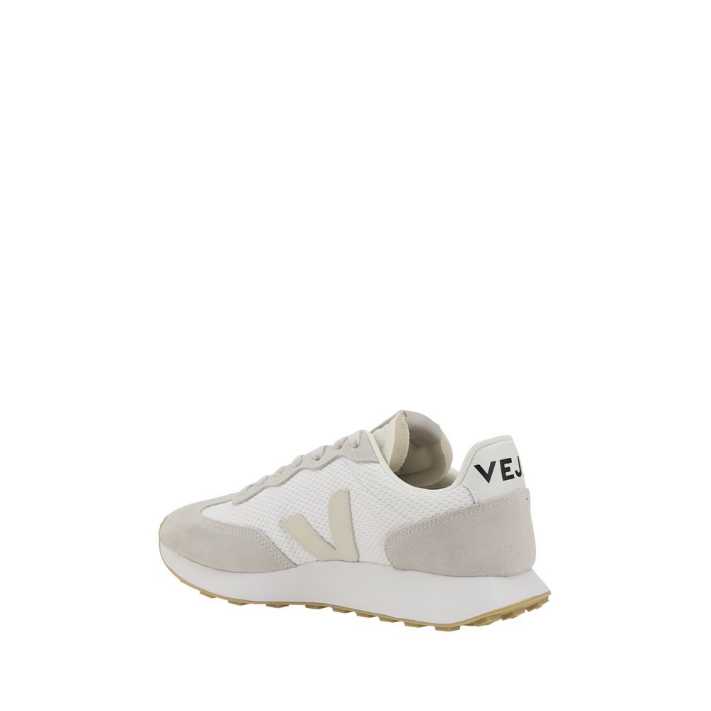 Veja White Calf Leather Bos Taurus Athletic Sneakers
