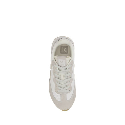 Veja White Calf Leather Bos Taurus Athletic Sneakers
