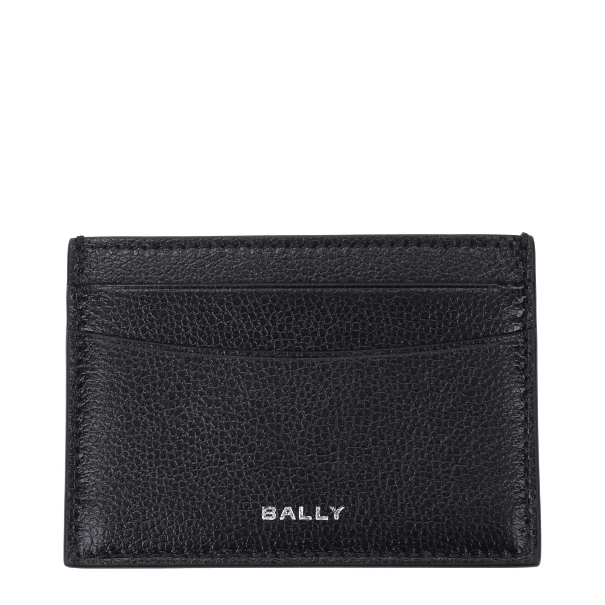 Bally Black Leather Cardholder