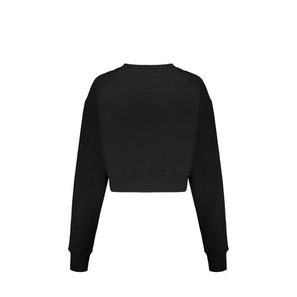 Balmain Black Cotton Sweatshirt