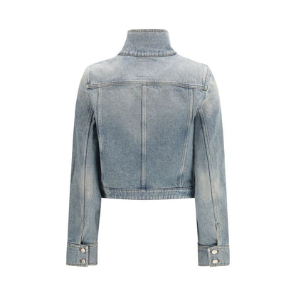 Courrèges Blue Cotton Denim Jacket