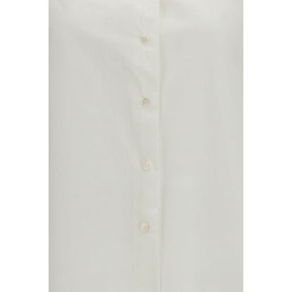 The Row White Cotton Dress Shirt