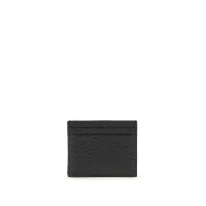 Valentino Garavani Black Calf Leather Bos Taurus Wallet