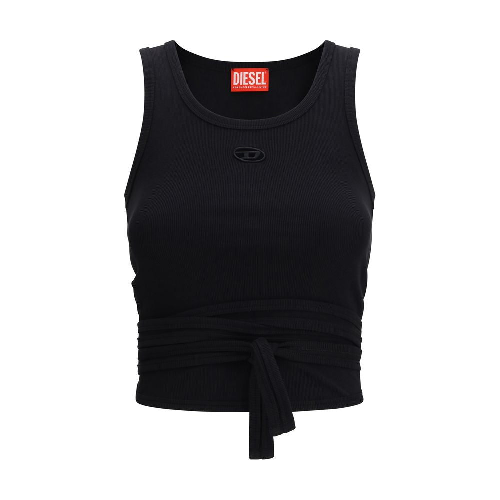Diesel Black Cotton Top
