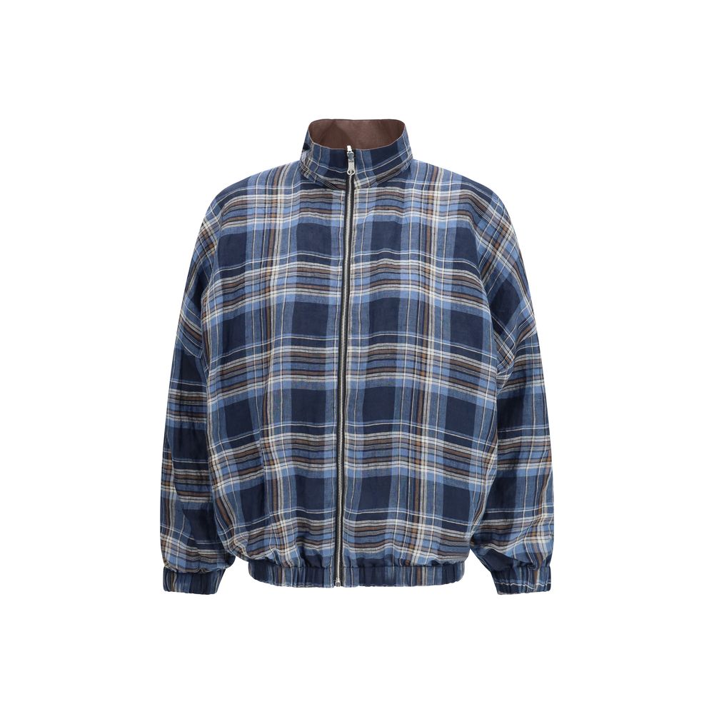 MARBELL Brown Polyamide Bomber