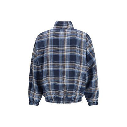 MARBELL Brown Polyamide Bomber