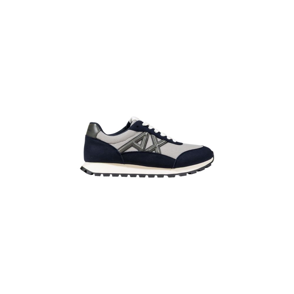 Armani Exchange Bicolor Polyester Athletic Sneakers