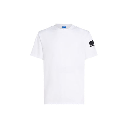 Karl Lagerfeld White Cotton T-Shirt